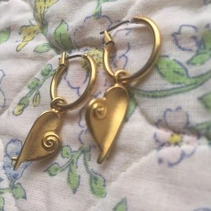 Chinese gold earrings